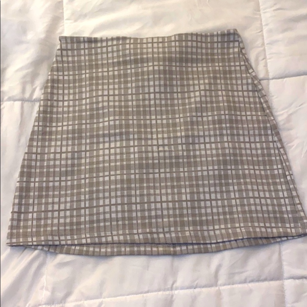 Plaid skirt from Pacsun